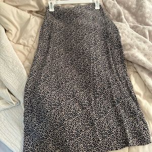 Cheetah American Eagle midi skirt